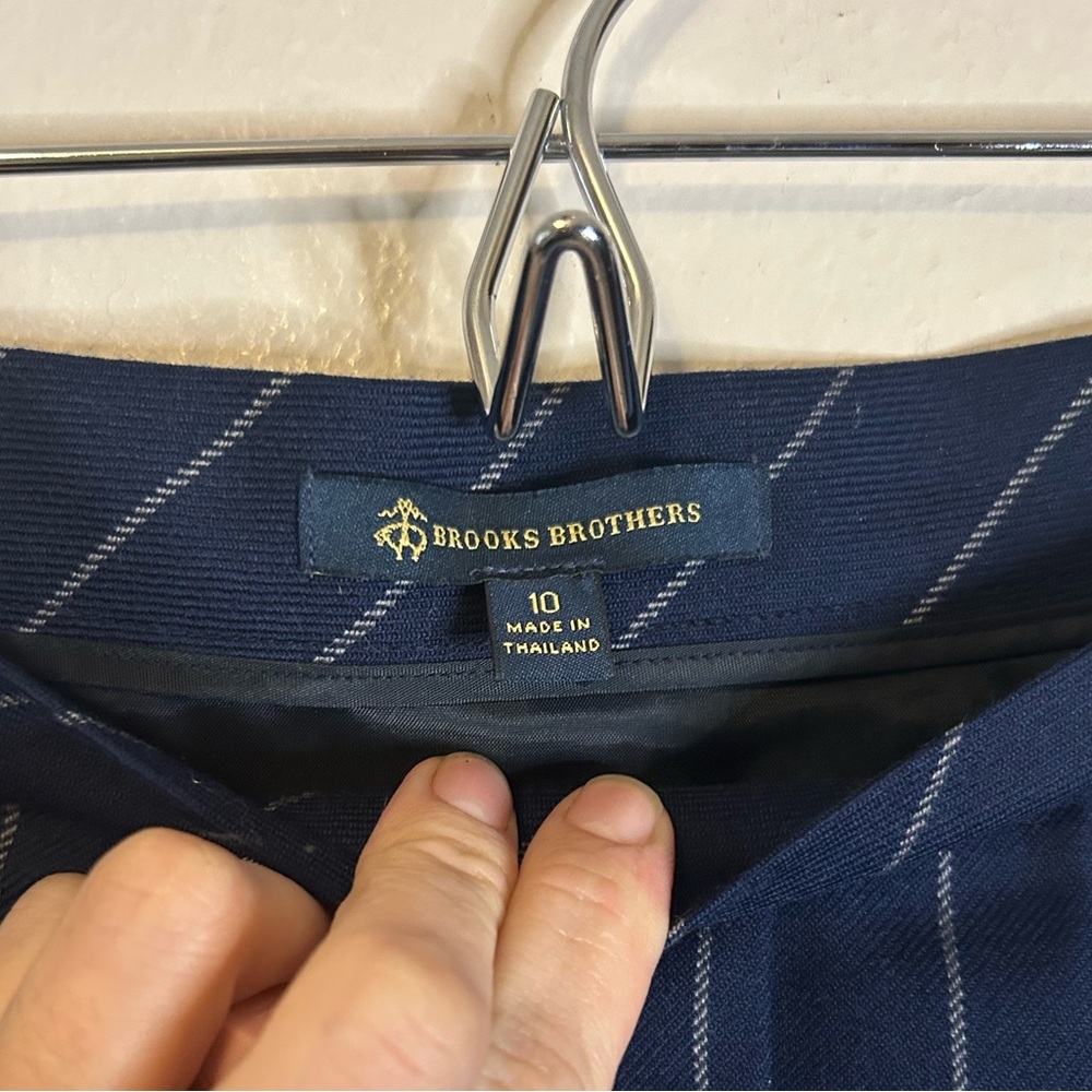 Brooks Brothers Wool Pleated Skirt - Picture 3 of 4